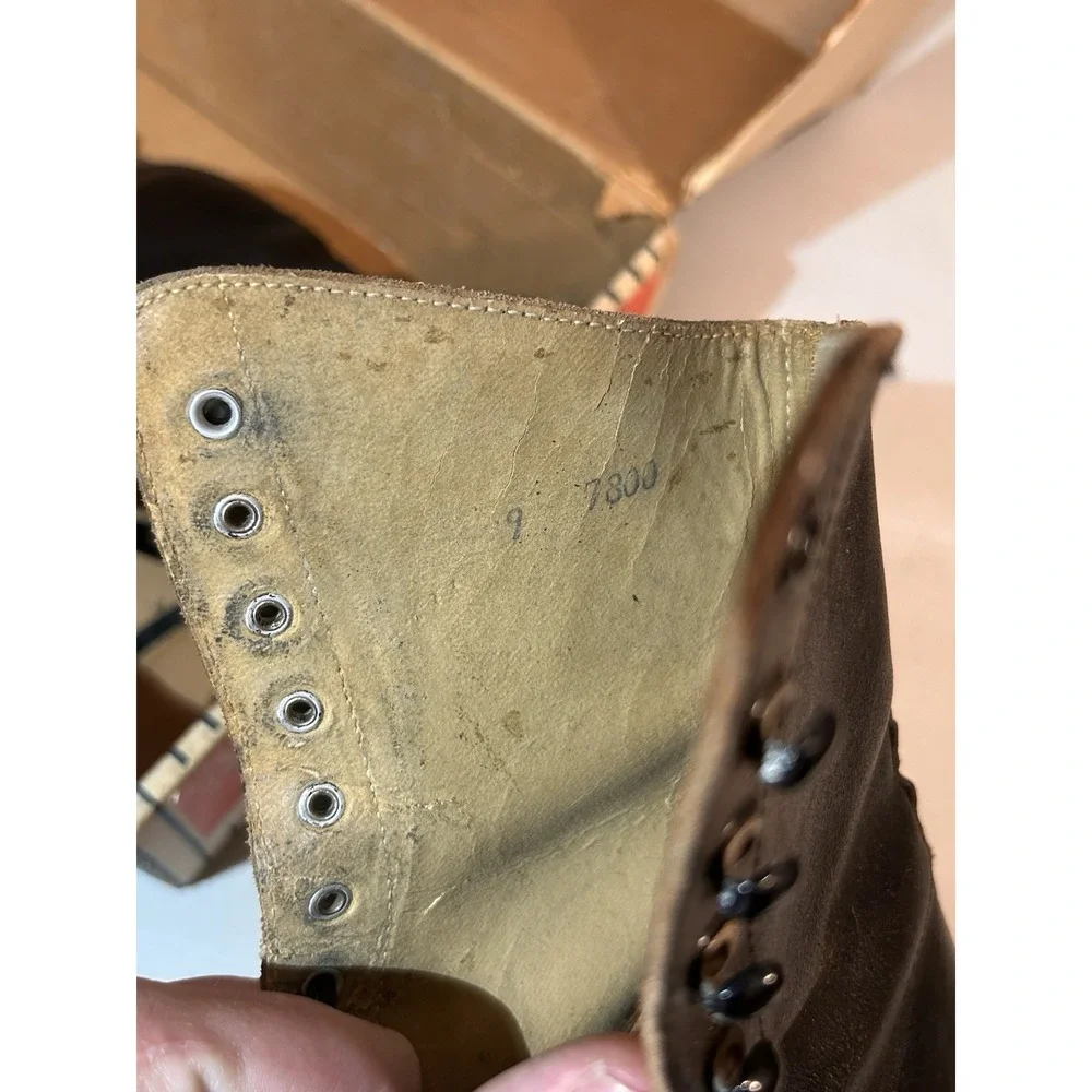 Vintage Silver Star Ice Skates Canadian Biltrite Special Blades Size‎ 9